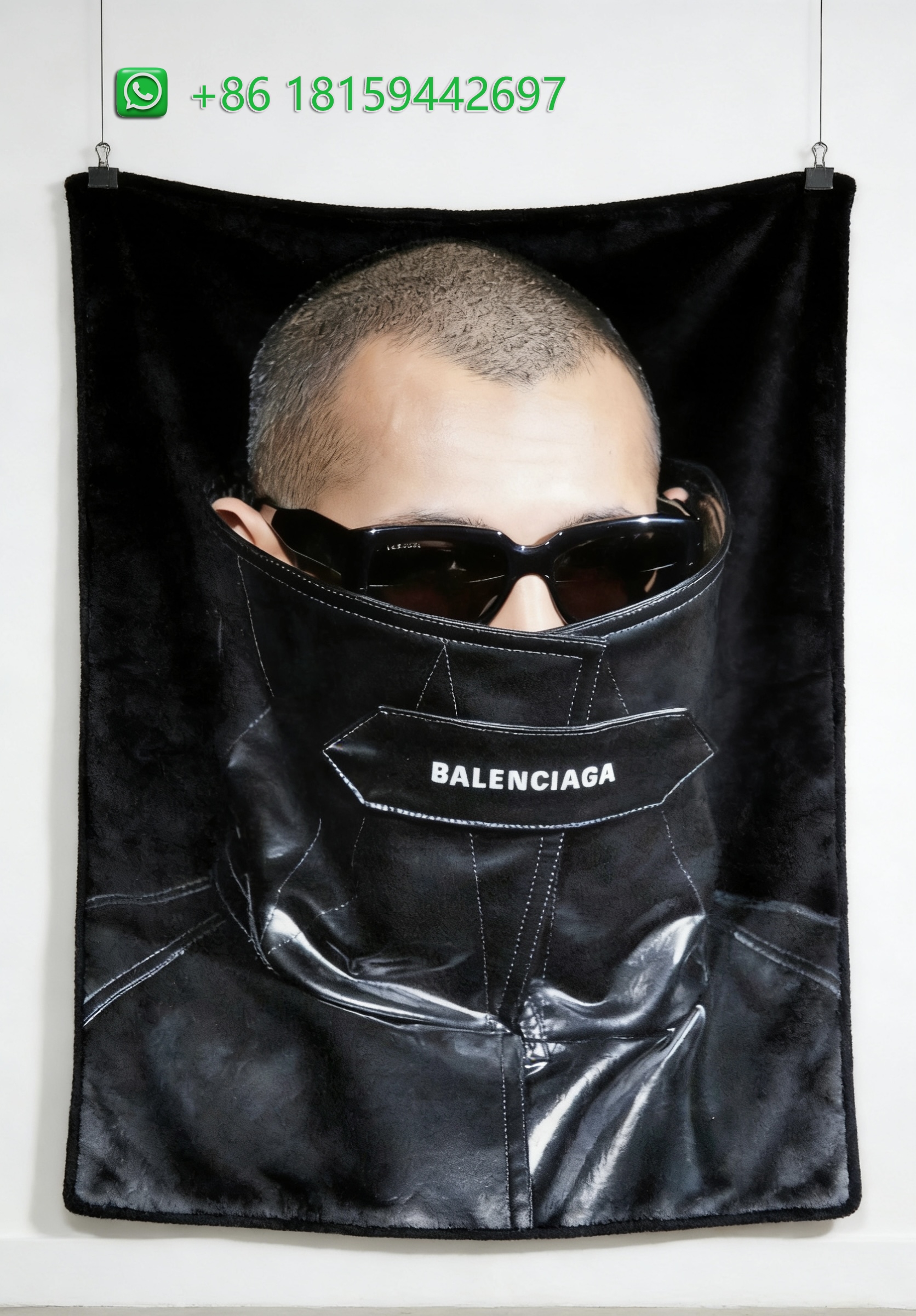 Balenciaga Throw Blankets
